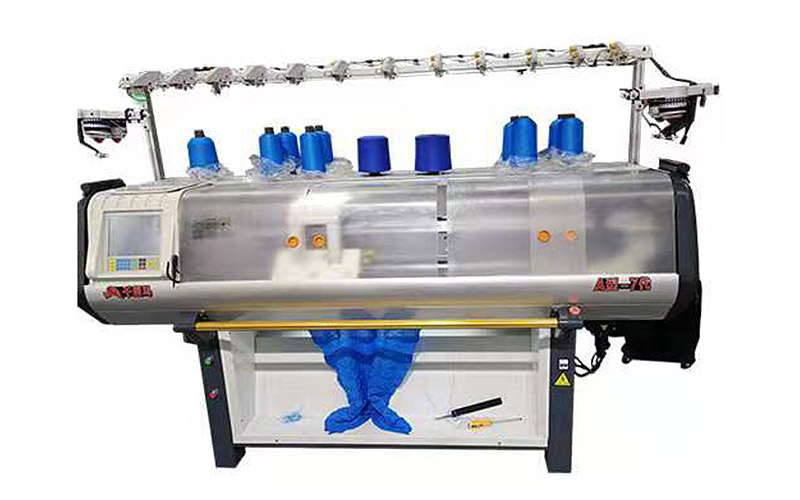 Máquina de malharia plana computadorizada - Vários métodos de acabamento anti-pilling